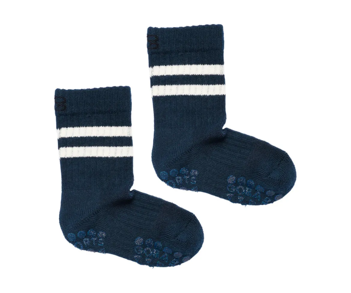 Calcetines Suela Antideslizante Algodón Sports Navy Blue