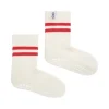 Calcetines Suela Antideslizante Algodón Sports Red