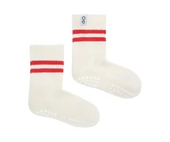 Calcetines Suela Antideslizante Algodón Sports Red