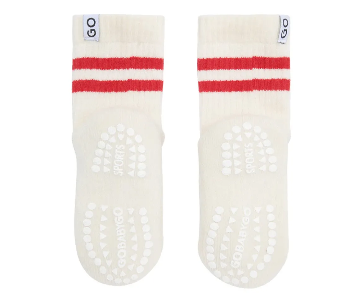 Calcetines Suela Antideslizante Algodón Sports Red