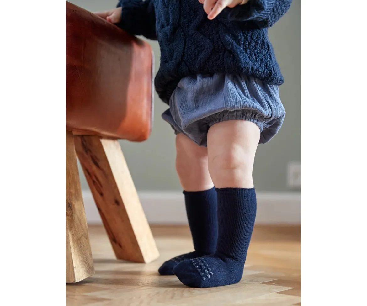 Calcetines Suela Antideslizante Bambú Dark Blue
