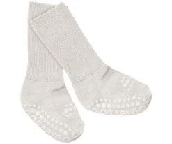 Calcetines Suela Antideslizante Bambú Glitter Ivory