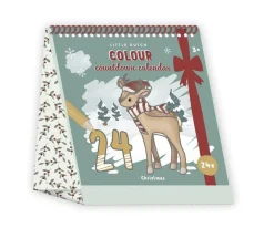 Calendario para Pintar Cuenta Atrás Navidad