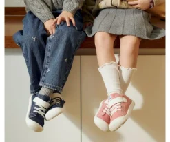 Calzado Attipas Denim Skin Shoes Light Pink