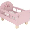 Cama de Madera con Textil para Muñecas FSC