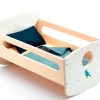 Cama Mecedora Azul Pomea para Muñeco