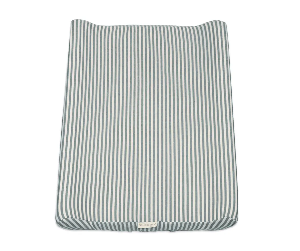 Cambiador Home con Funda Praliné Rayas Matcha