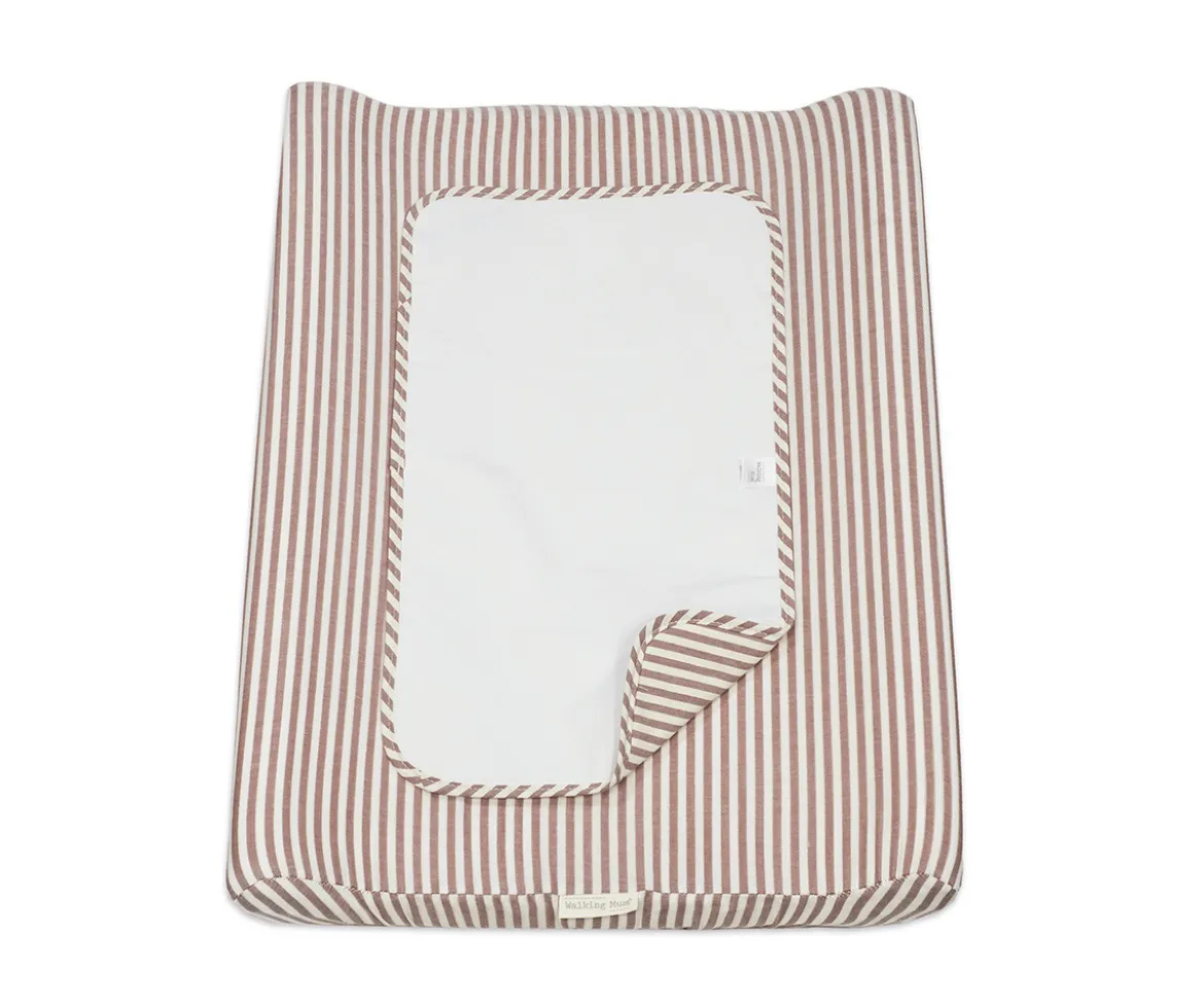Cambiador Home con Funda Praliné Rayas Moka