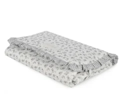 Cambiador Little Bloom Flor Gris