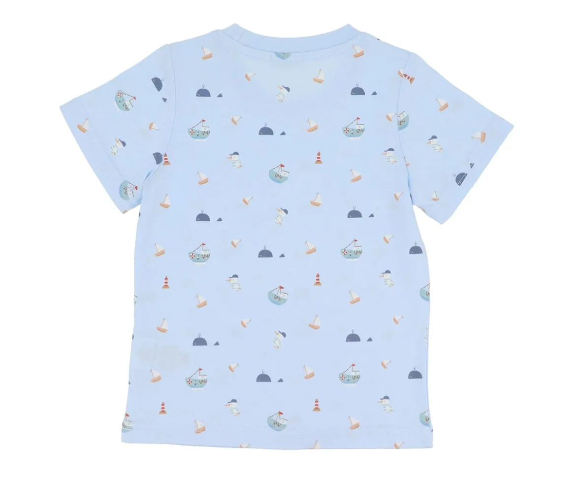 Camiseta Algodón Monnëka Fishing boat