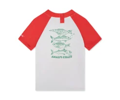 Camiseta Protección Solar Catch of the Day Red