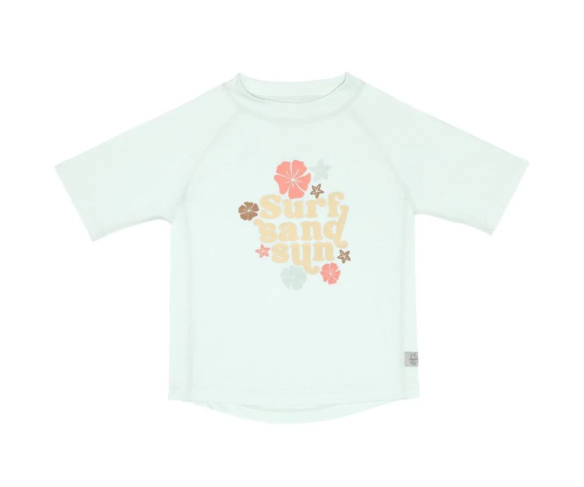 Camiseta Protección Solar Manga Corta Flowers Sea