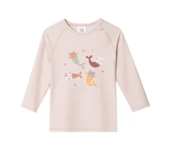Camiseta Protección Solar Manga Larga Mermaid Cats