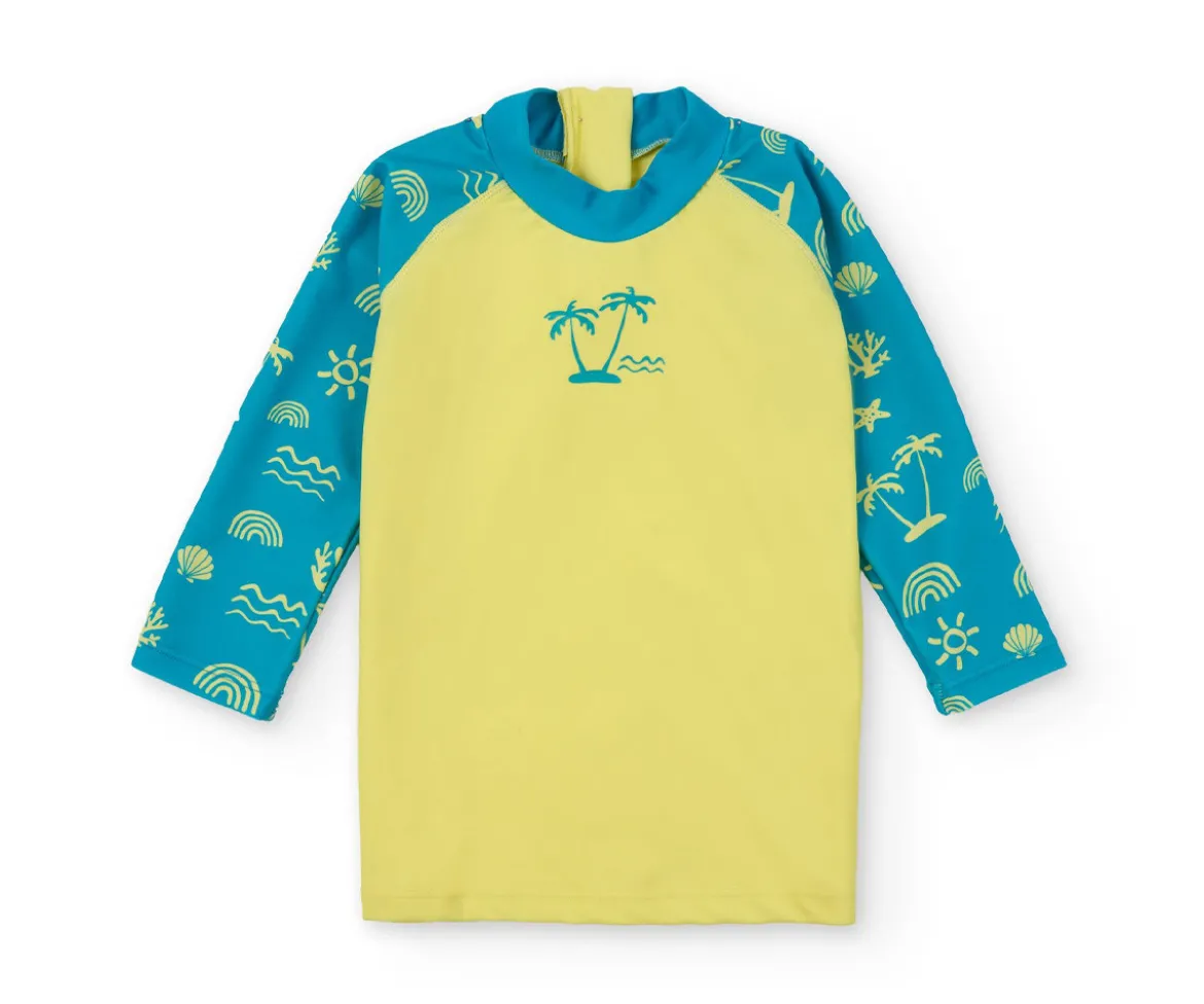 Camiseta Protección Solar Manga Larga Neon Palms