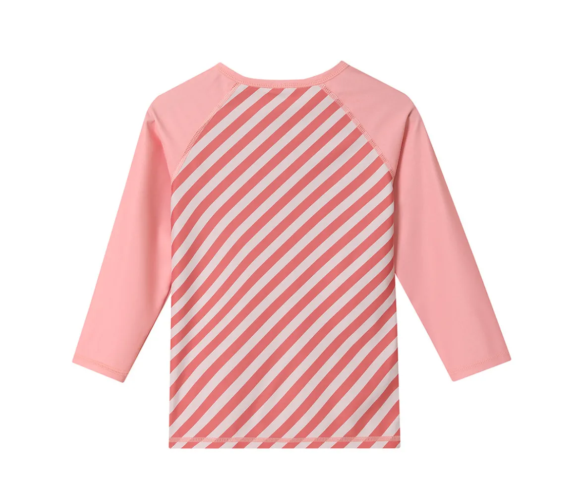 Camiseta Protección Solar Manga Larga Stripes Bloom & Blush