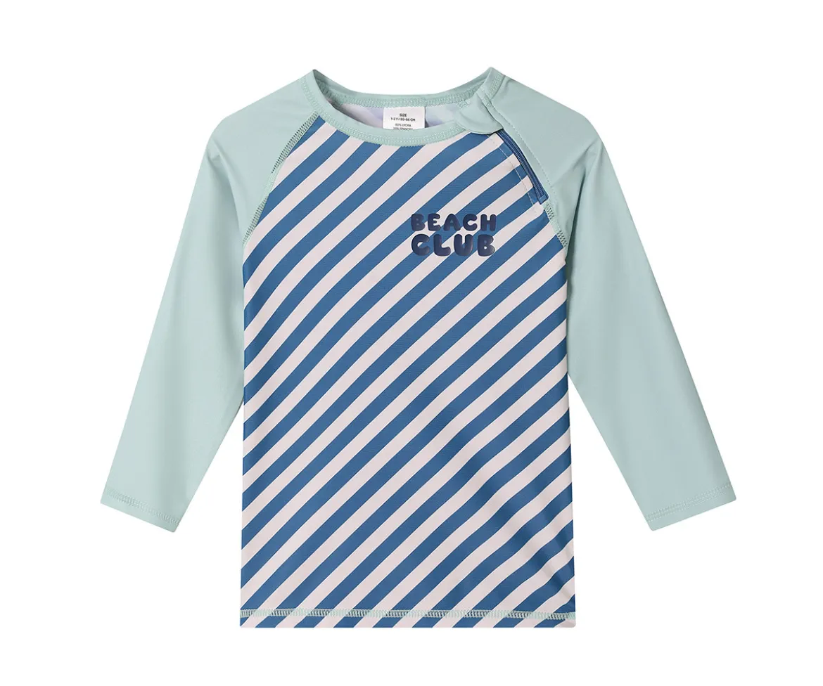 Camiseta Protección Solar Manga Larga Stripes Blues & Beyond