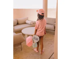 Camiseta Protección Solar Stripes Bloom & Blush