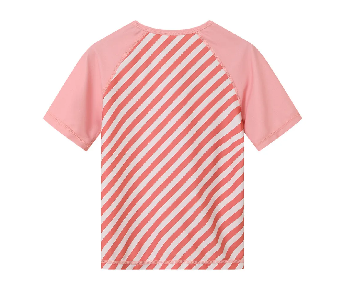 Camiseta Protección Solar Stripes Bloom & Blush