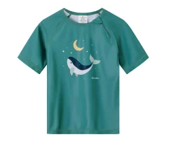 Camiseta Protección Solar Whale Teal