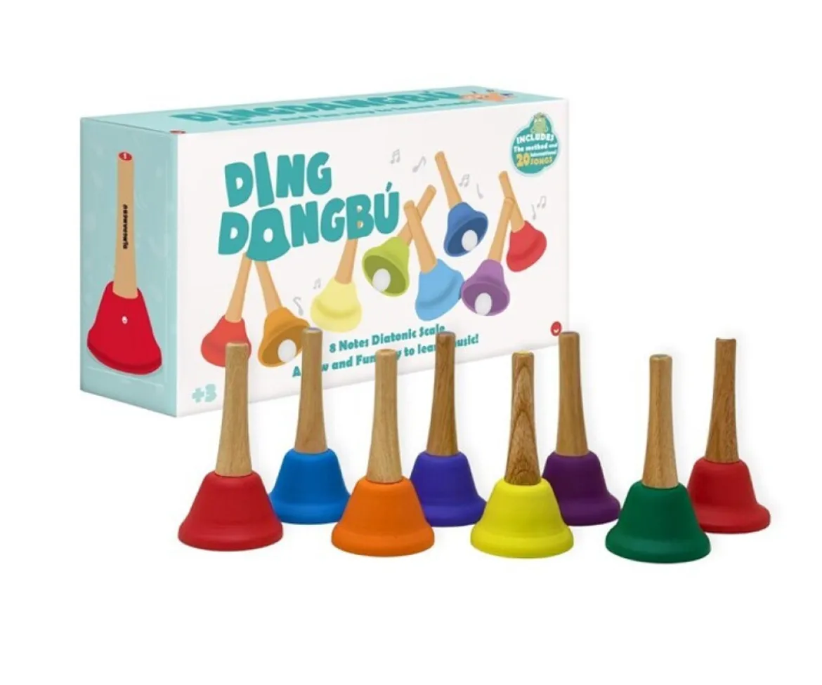 Campanas Musicales Infantiles DingdangBú 8 Tonos