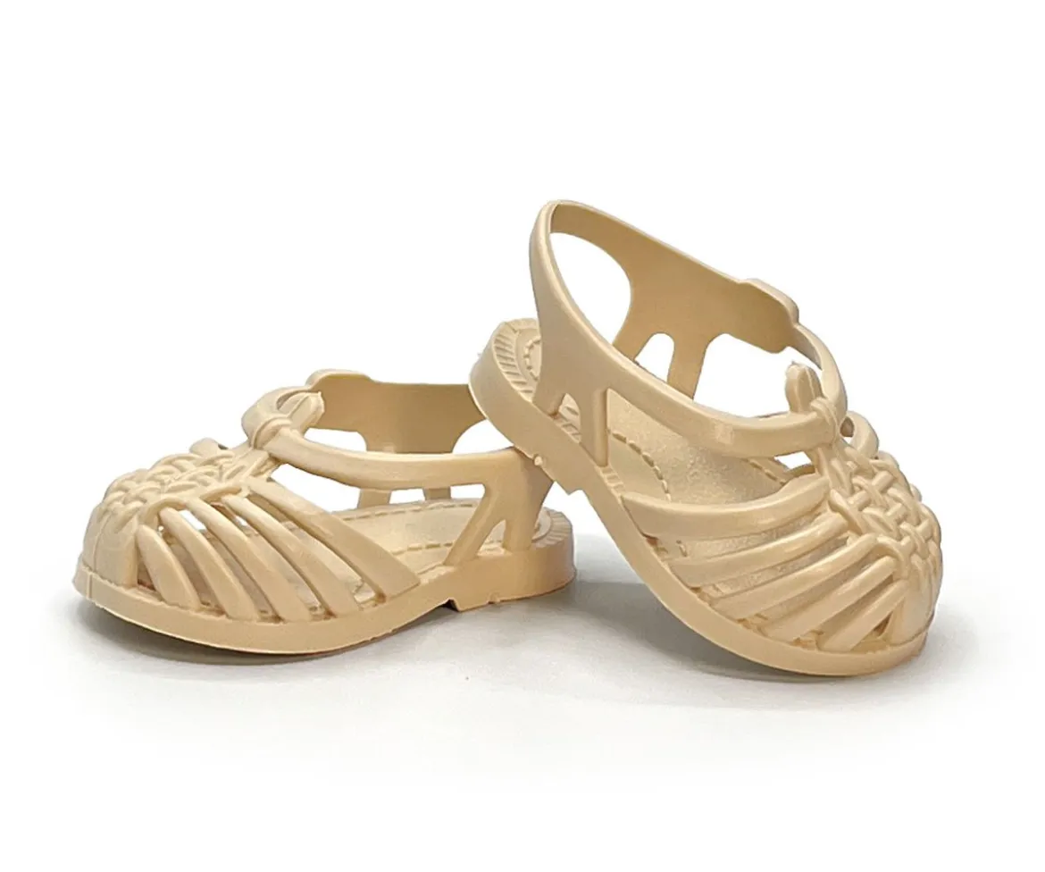 Cangrejeras Sun para Muñecas Gordis Beige