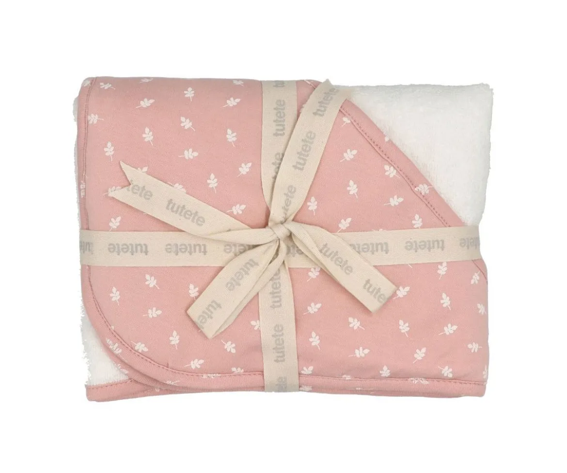 Capa Baño Tutete Leaves Pink Personalizable