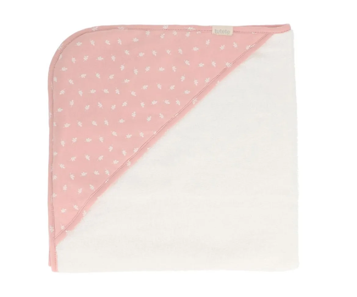 Capa Baño Tutete Leaves Pink Personalizable