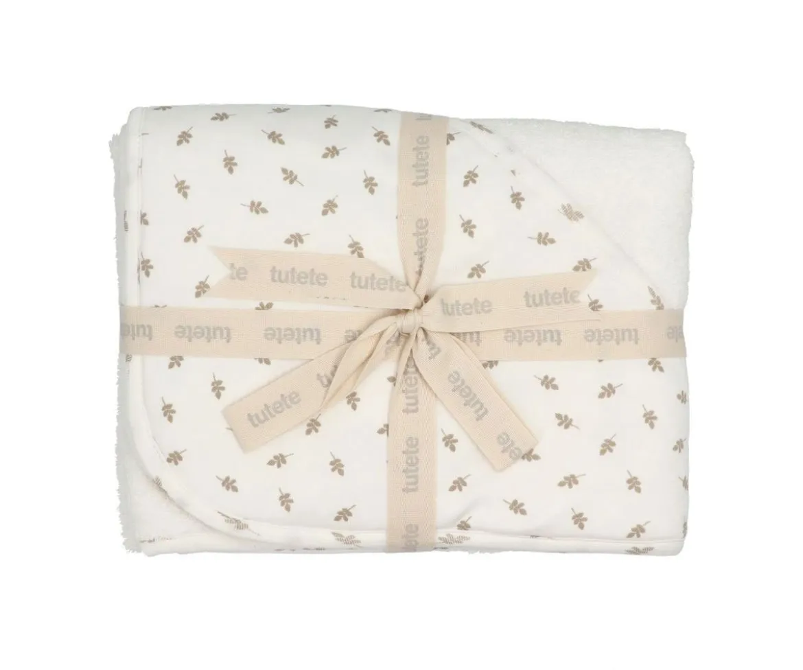 Capa Baño Tutete Leaves White Personalizable