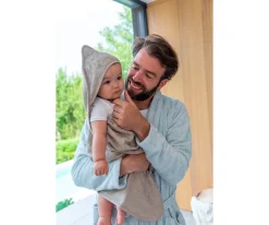 Capa Toalla de Baño Grande Feather Grey Personalizable