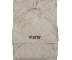Capa Toalla de Baño Grande Feather Grey Personalizable