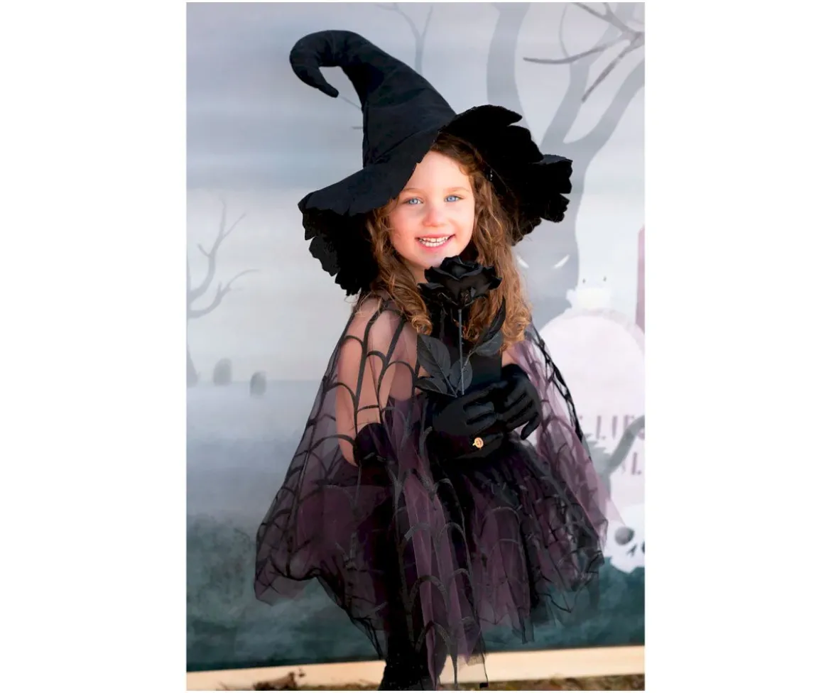 Capa y Tutu Spider Witch 5-6 años
