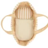 Capazo Muñecas Stripes Caramel