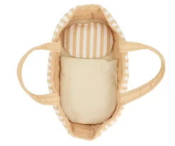 Capazo Muñecas Stripes Caramel