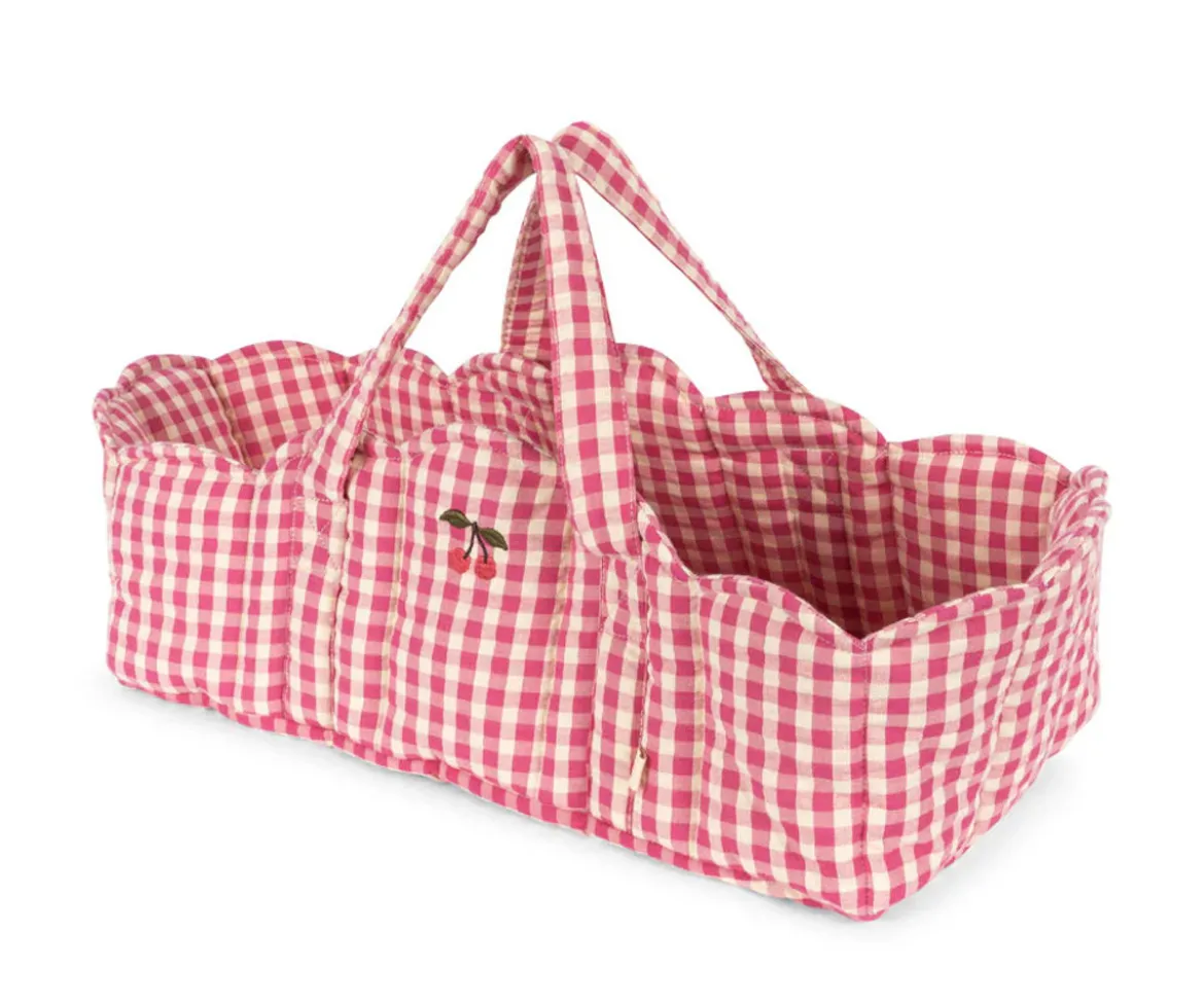 Capazo para Muñecas Bubblegum Check