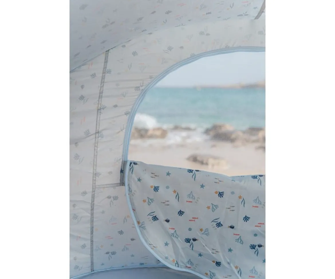 Carpa de Playa Pop-Up Protección Solar Ocean Dreams Azul