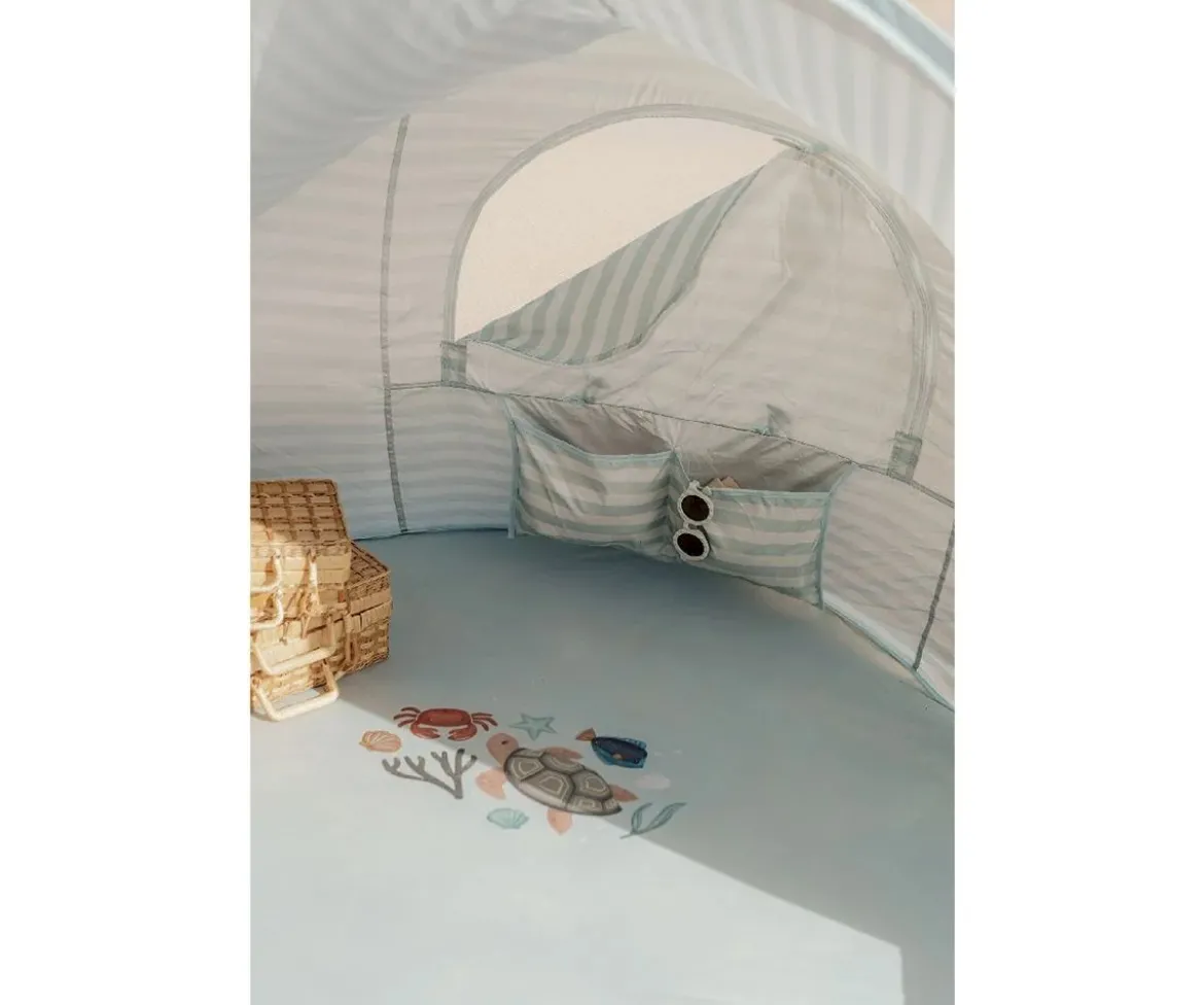 Carpa de Playa Pop-Up Protección Solar Ocean Fresh Verde