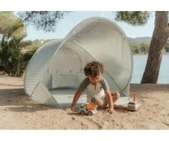 Carpa de Playa Pop-Up Protección Solar Ocean Fresh Verde