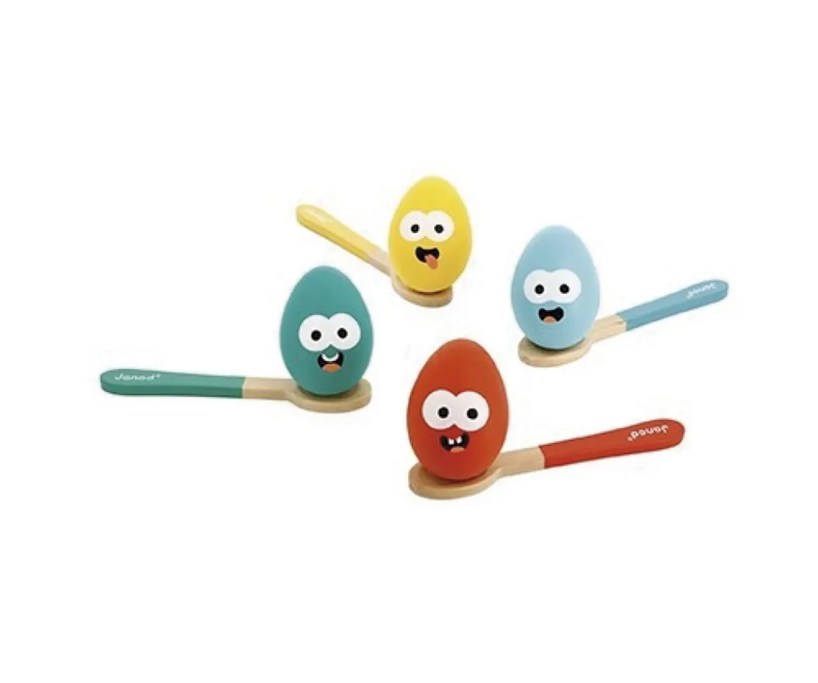 Carrera de Cucharas y Huevos