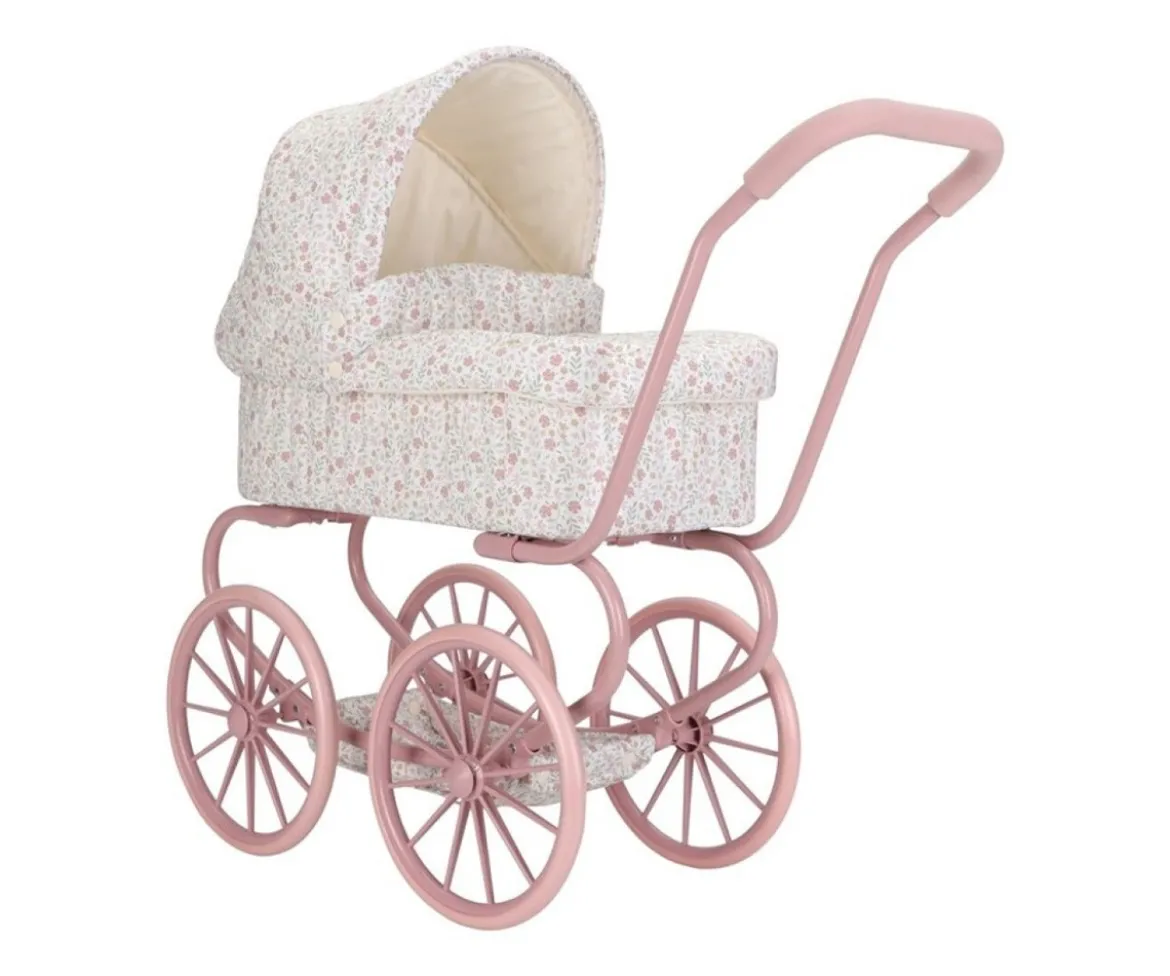 Carrito para Muñecas Metal Soft Flowers