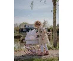 Carrito para Muñecas Metal Soft Flowers