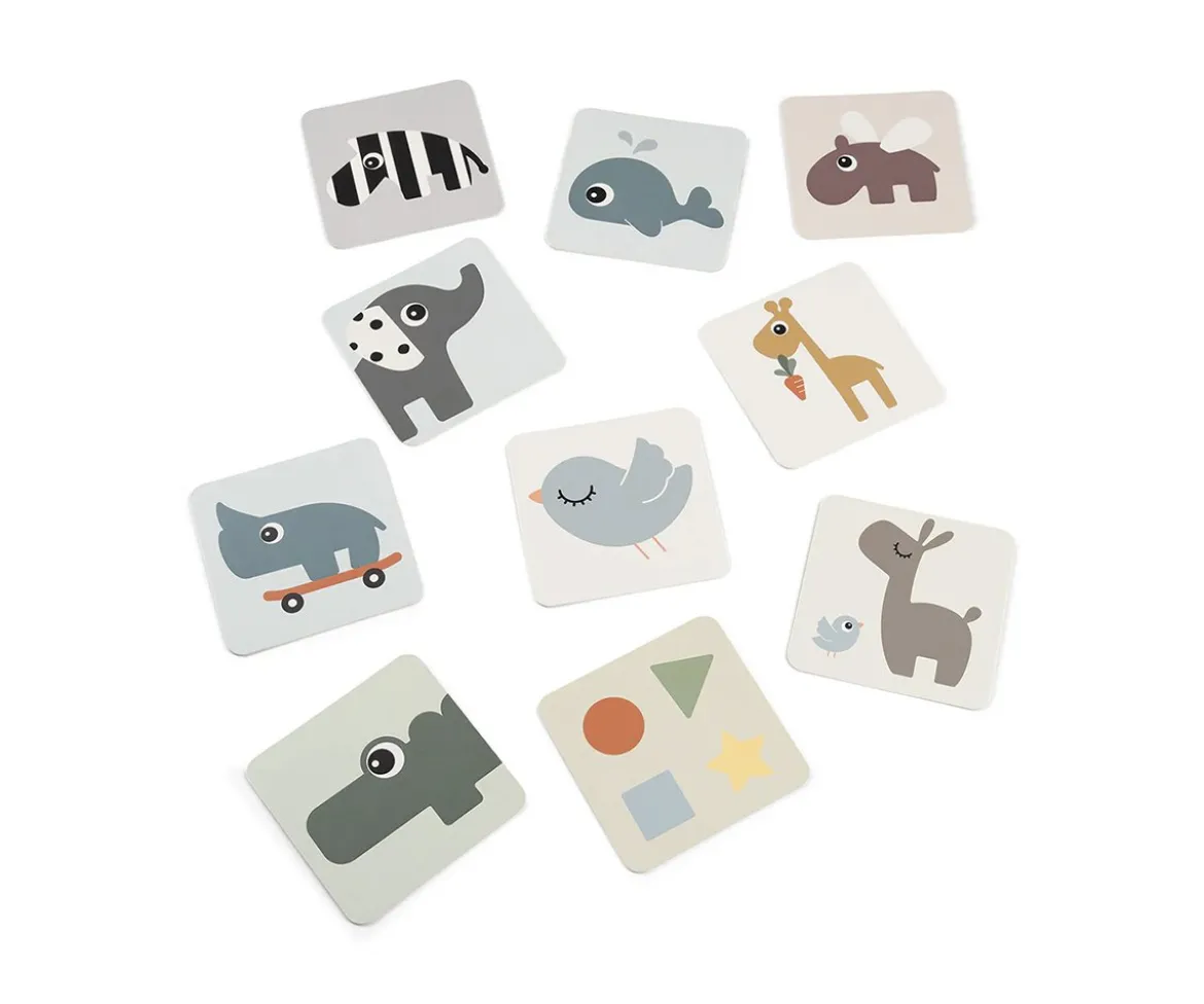 Cartas Contraste Bebé Deer Friends