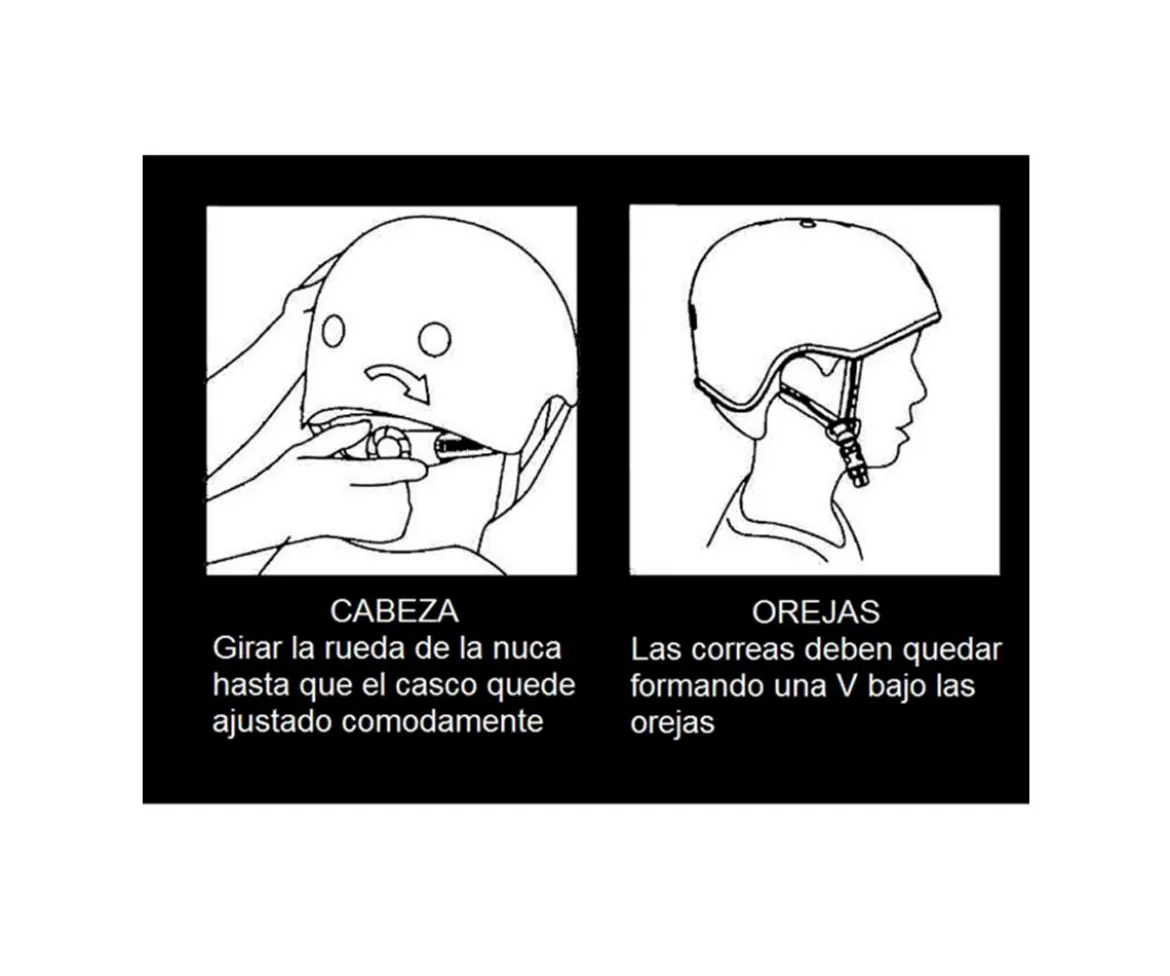 Casco Cohete Talla M