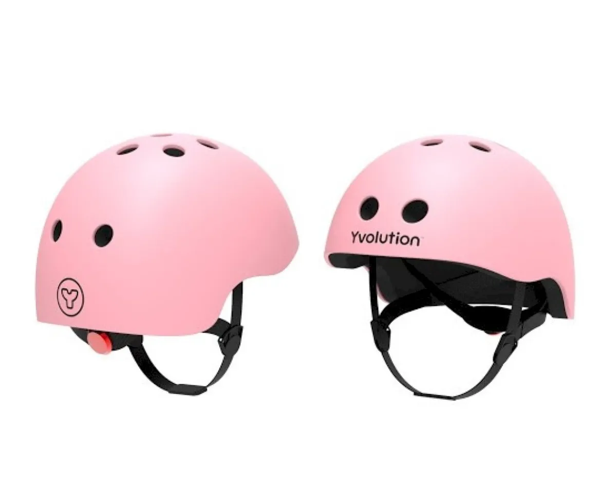Casco Pequeño Rosa Yvolution