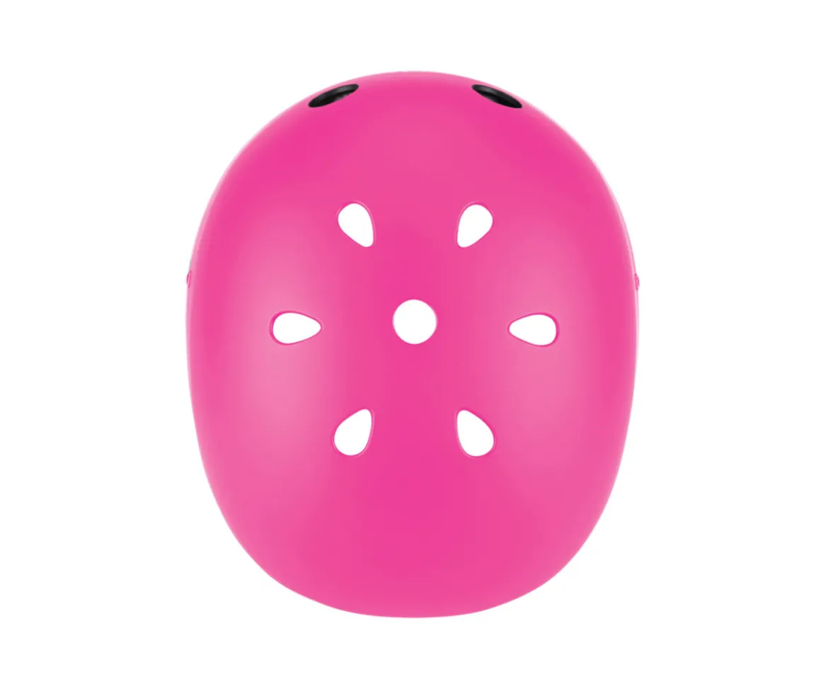 Casco Primo Go Up Lights Rosa Neón