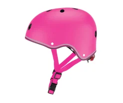 Casco Primo Go Up Lights Rosa Neón