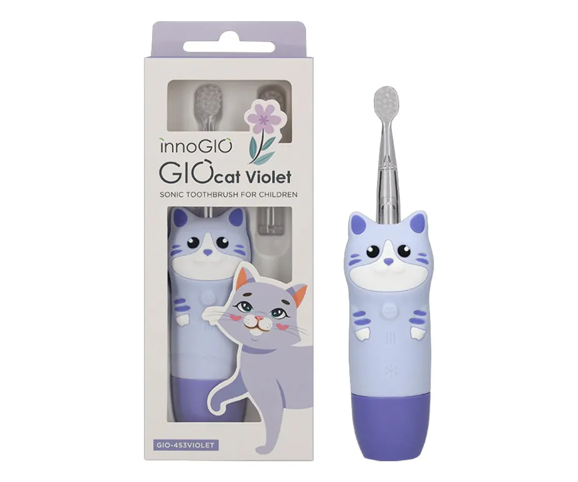 Cepillo de Dientes Sónico GIOcat Violet