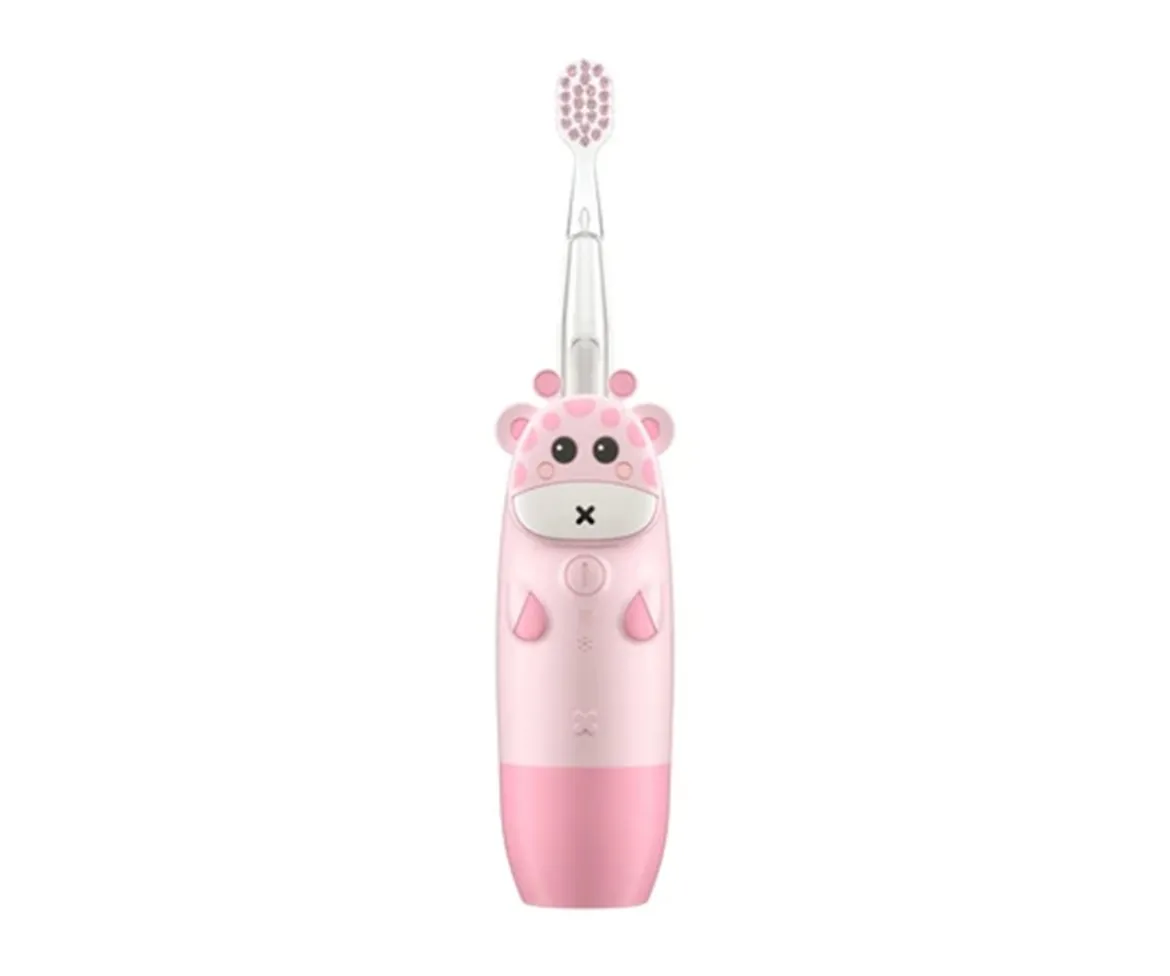 Cepillo de Dientes Sónico GIOgiraffe Rosa
