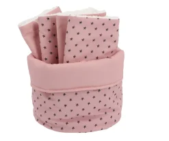 Cesta con Secababitas Mini Star Pink Personalizable