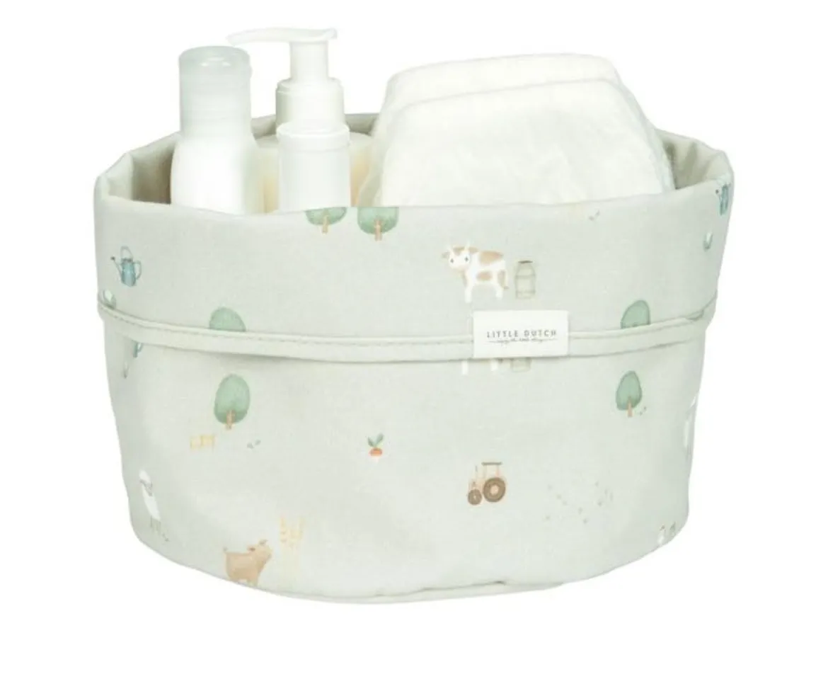 Cesta Organizadora Redonda Little Farm