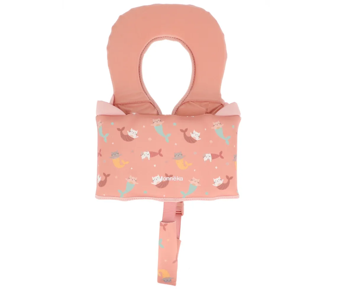 Chaleco Flotador Aprendizaje Mermaid Cats Talla 1-2 años